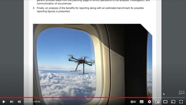 CAP 2356 with UA outside window