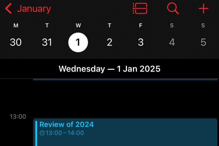 Review of 2024 Diary Entry